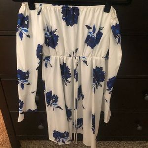 Off the shoulder dress